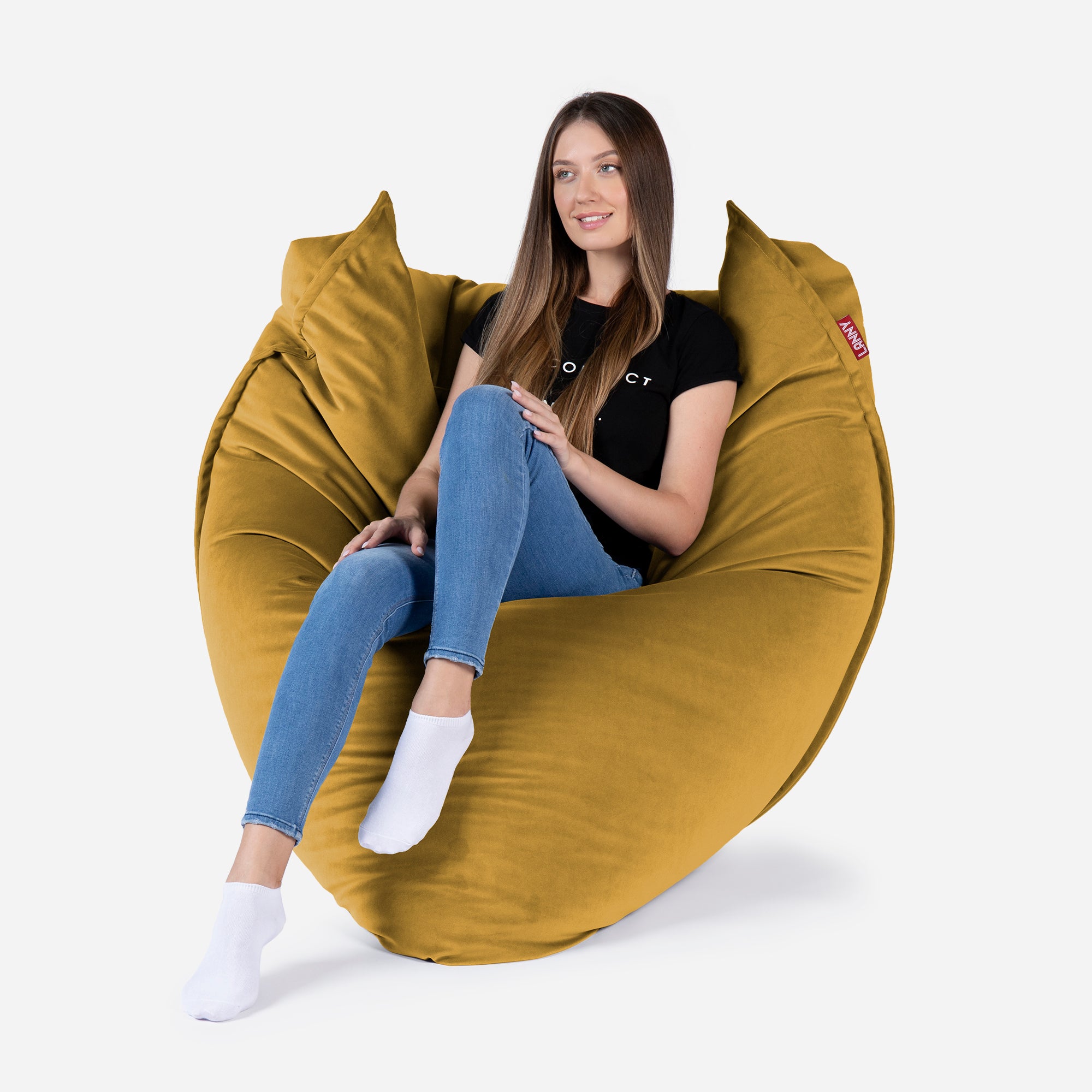 Mustard yellow bean online bag