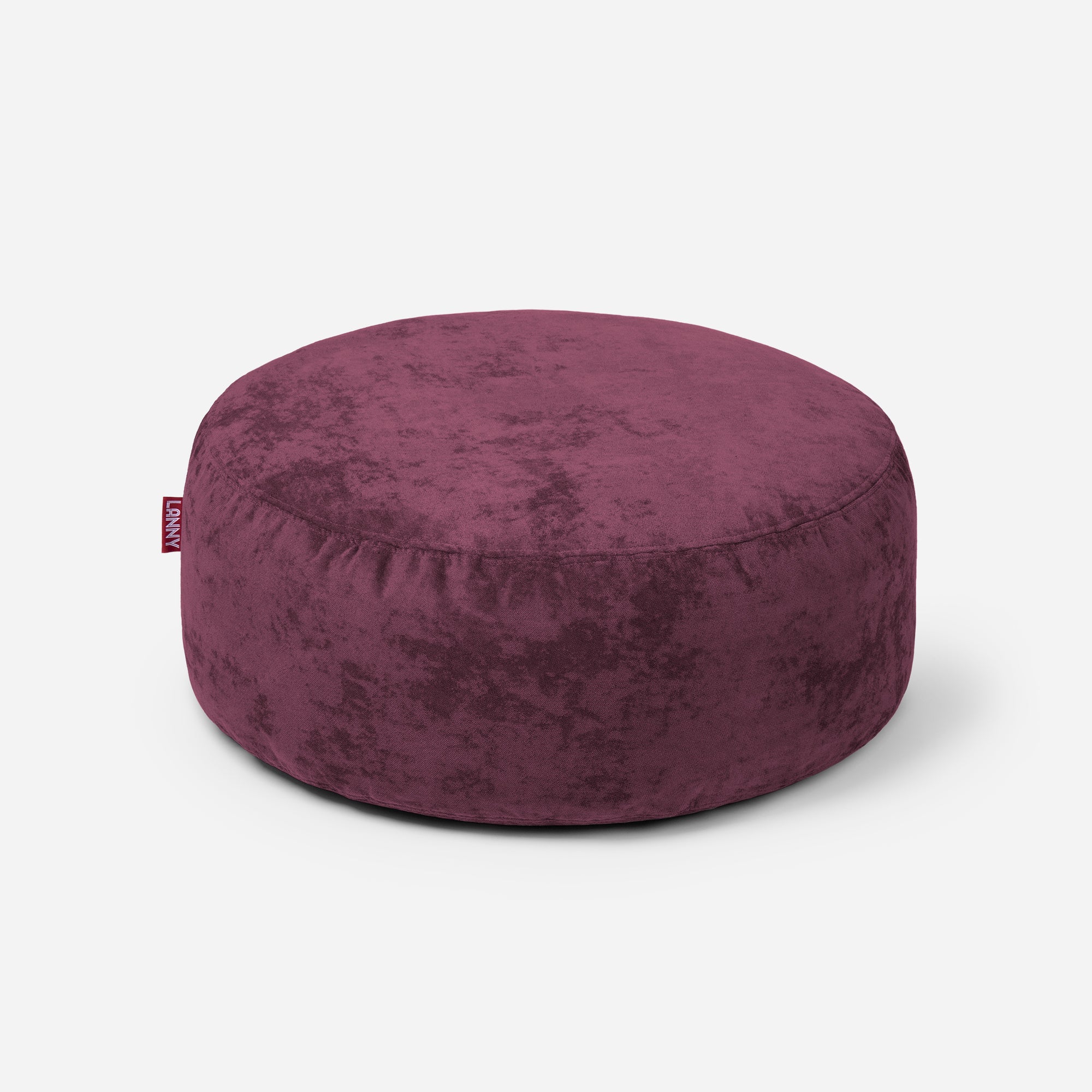 Purple pouf outlet