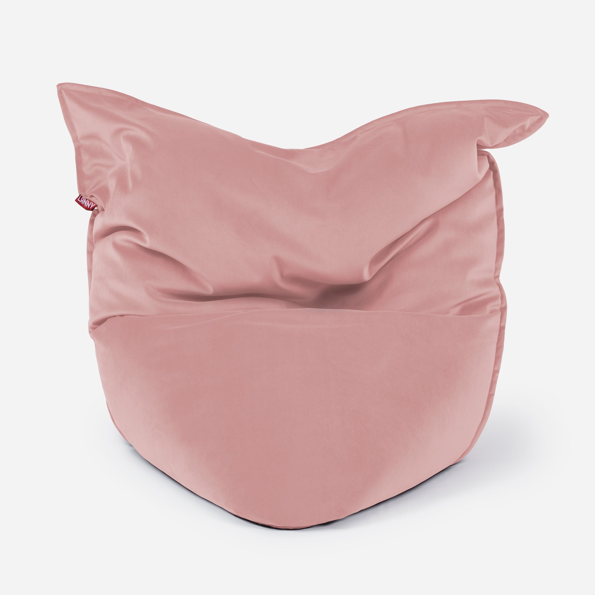 Mini Sloppy Velvet Pink Bean bag