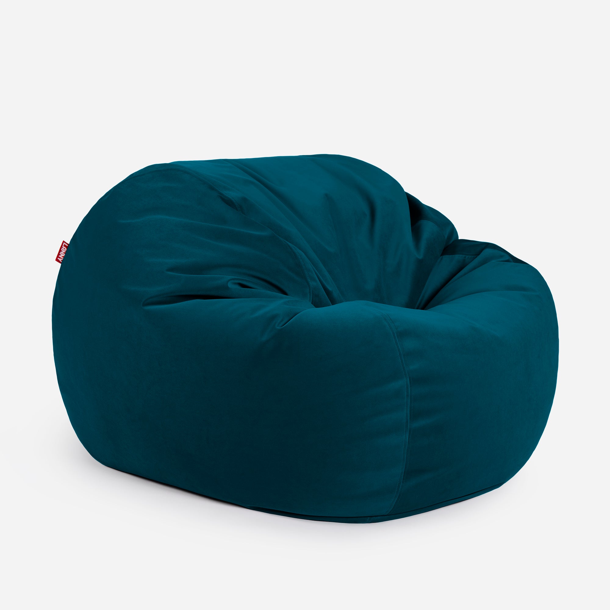 Sphere Velvet Aqua Bean bag