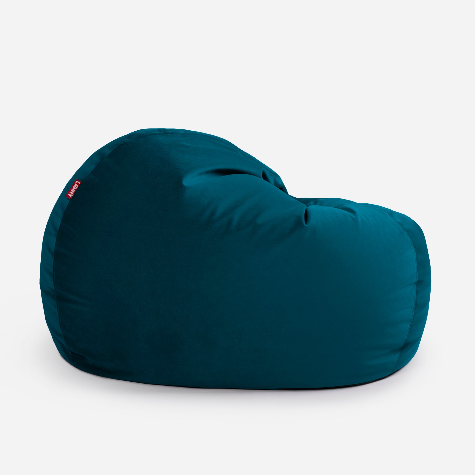 Sphere Velvet Aqua Bean bag