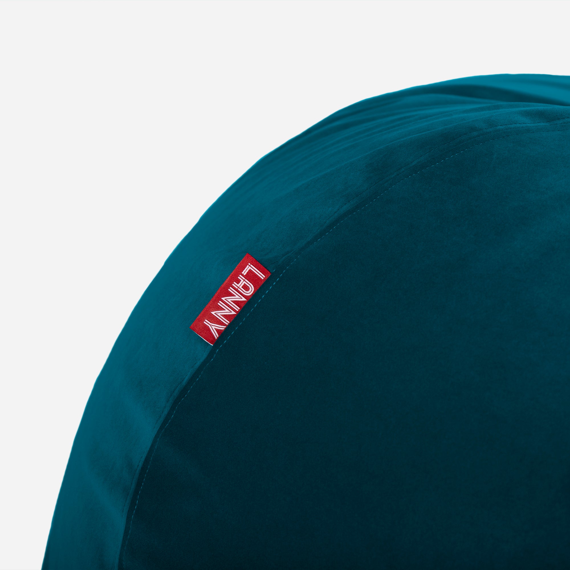 Sphere Velvet Aqua Bean bag