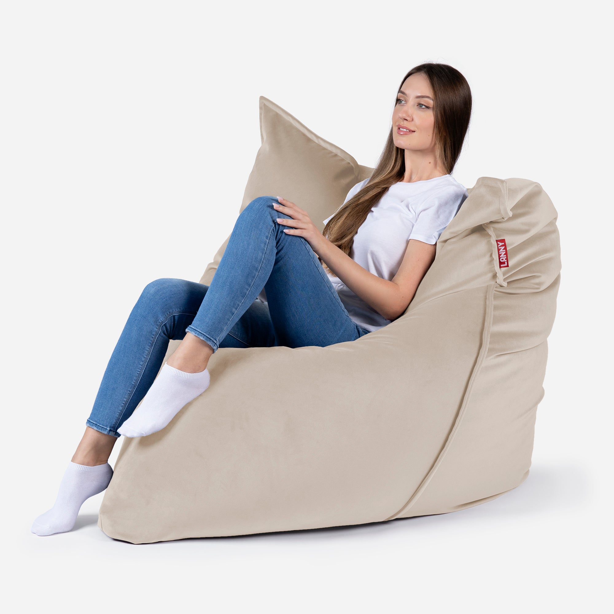 Bean bag deals beige