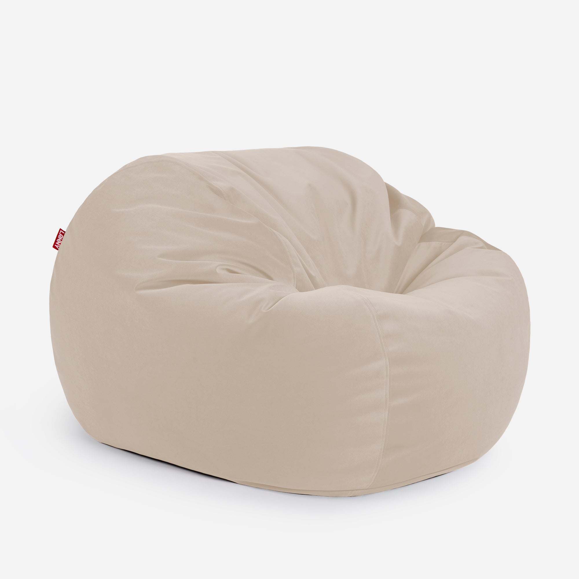 Sphere Velvet Beige Bean bag