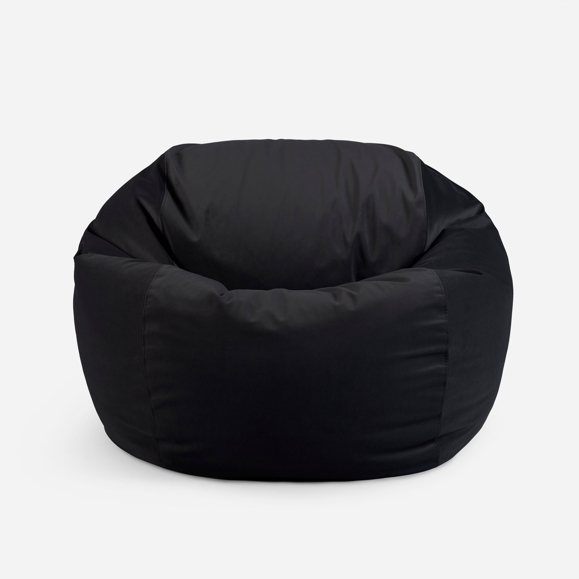 Sphere Velvet Black Bean bag