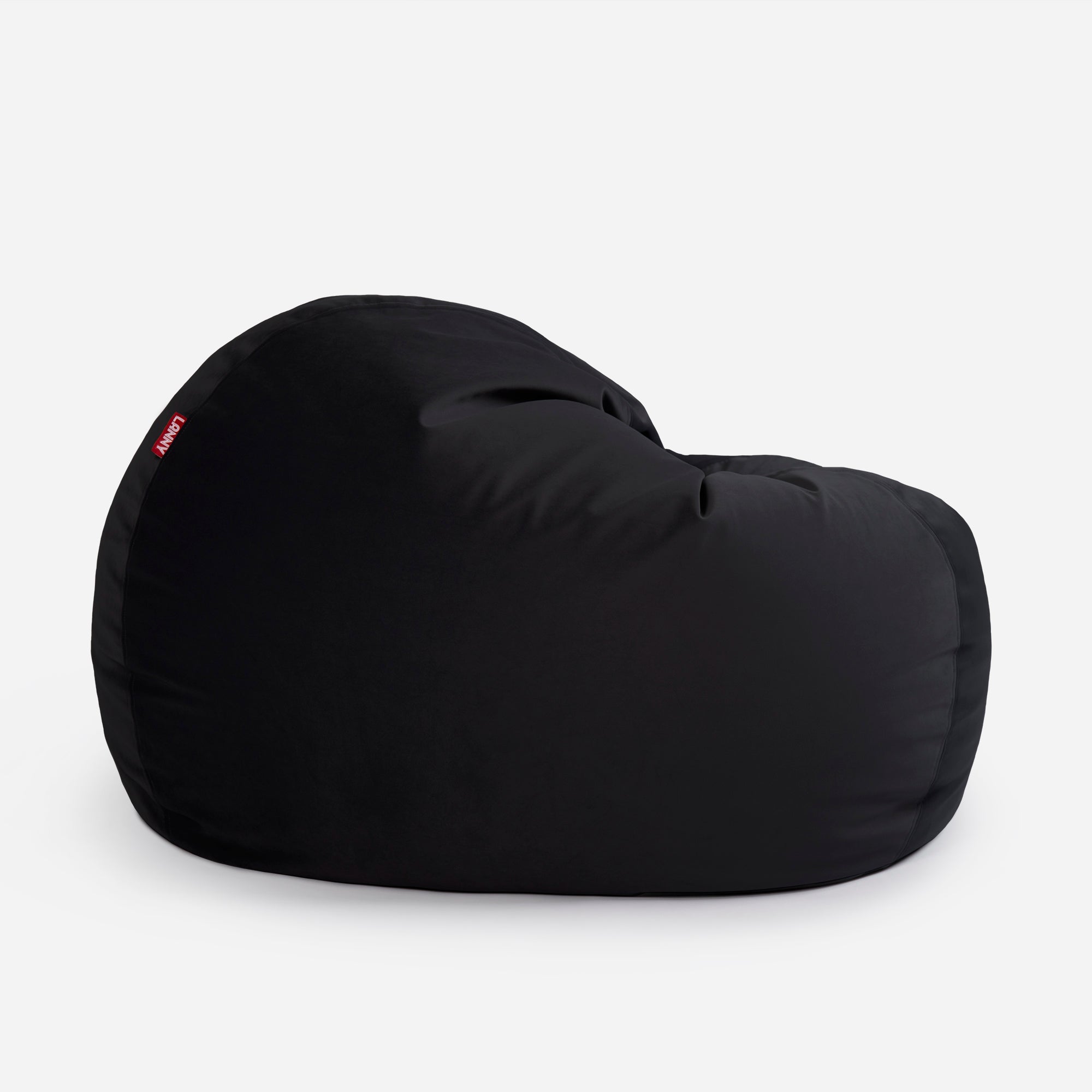 Sphere Velvet Black Bean bag