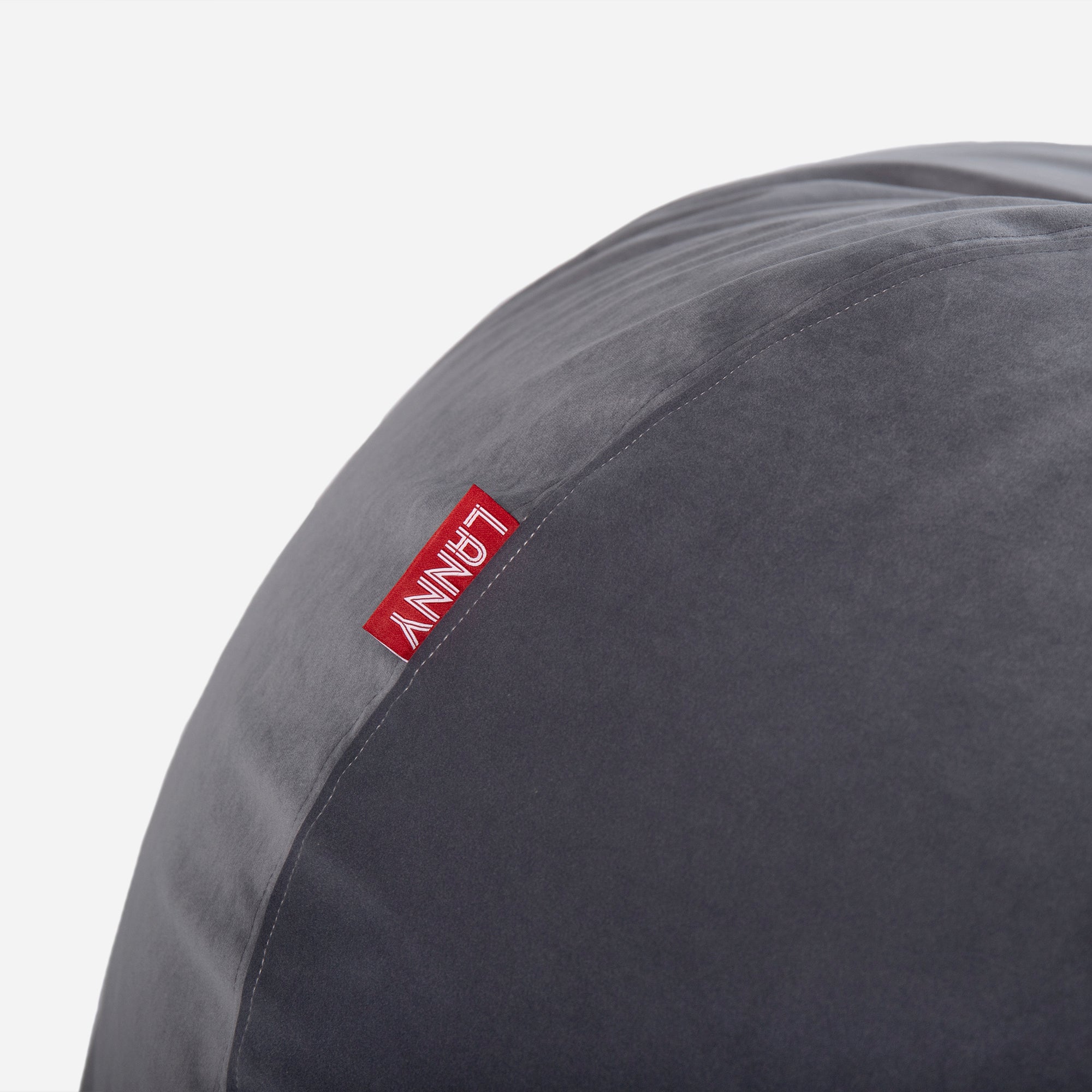 Sphere Velvet Gray Bean bag