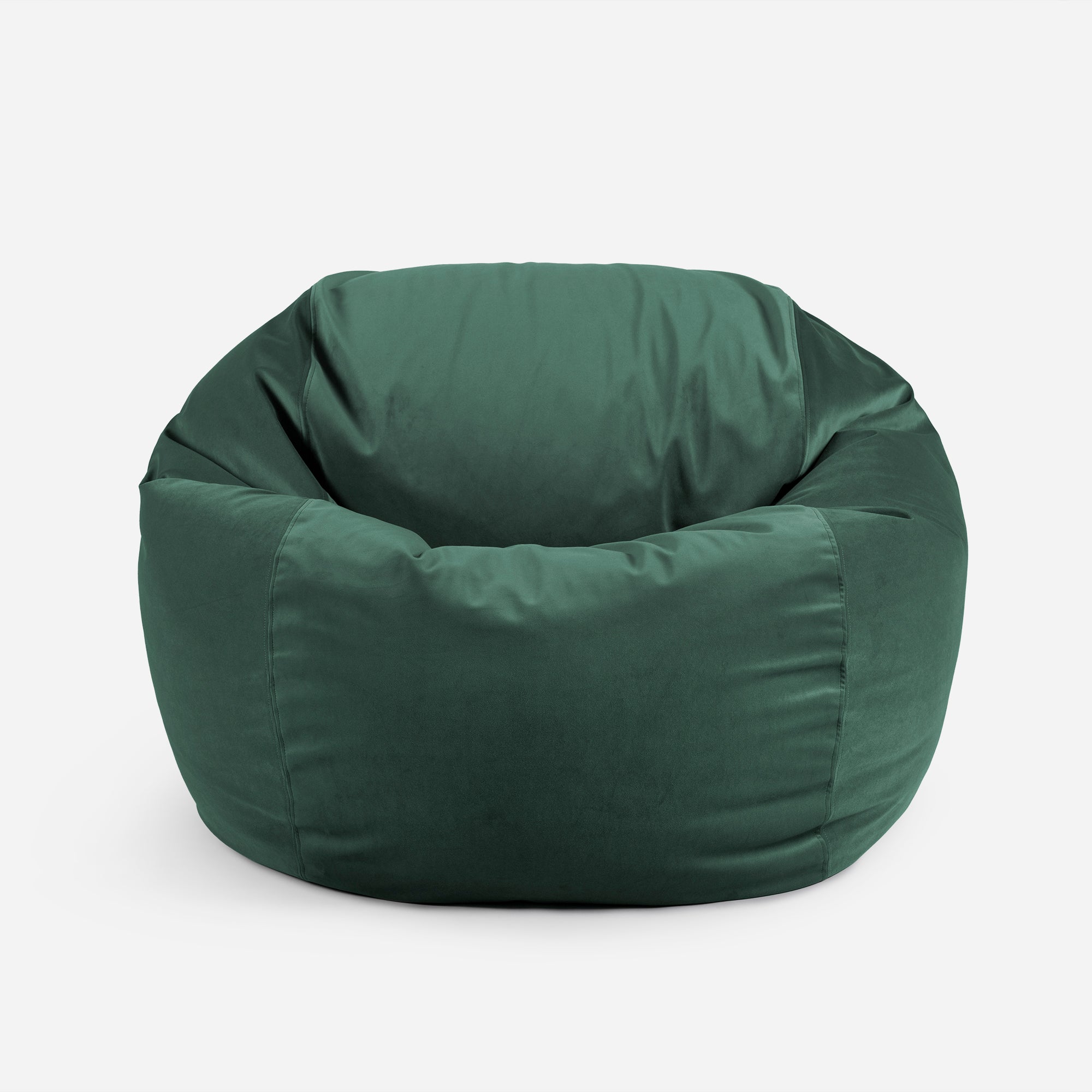 Sphere Large Velvet Green Bean bag