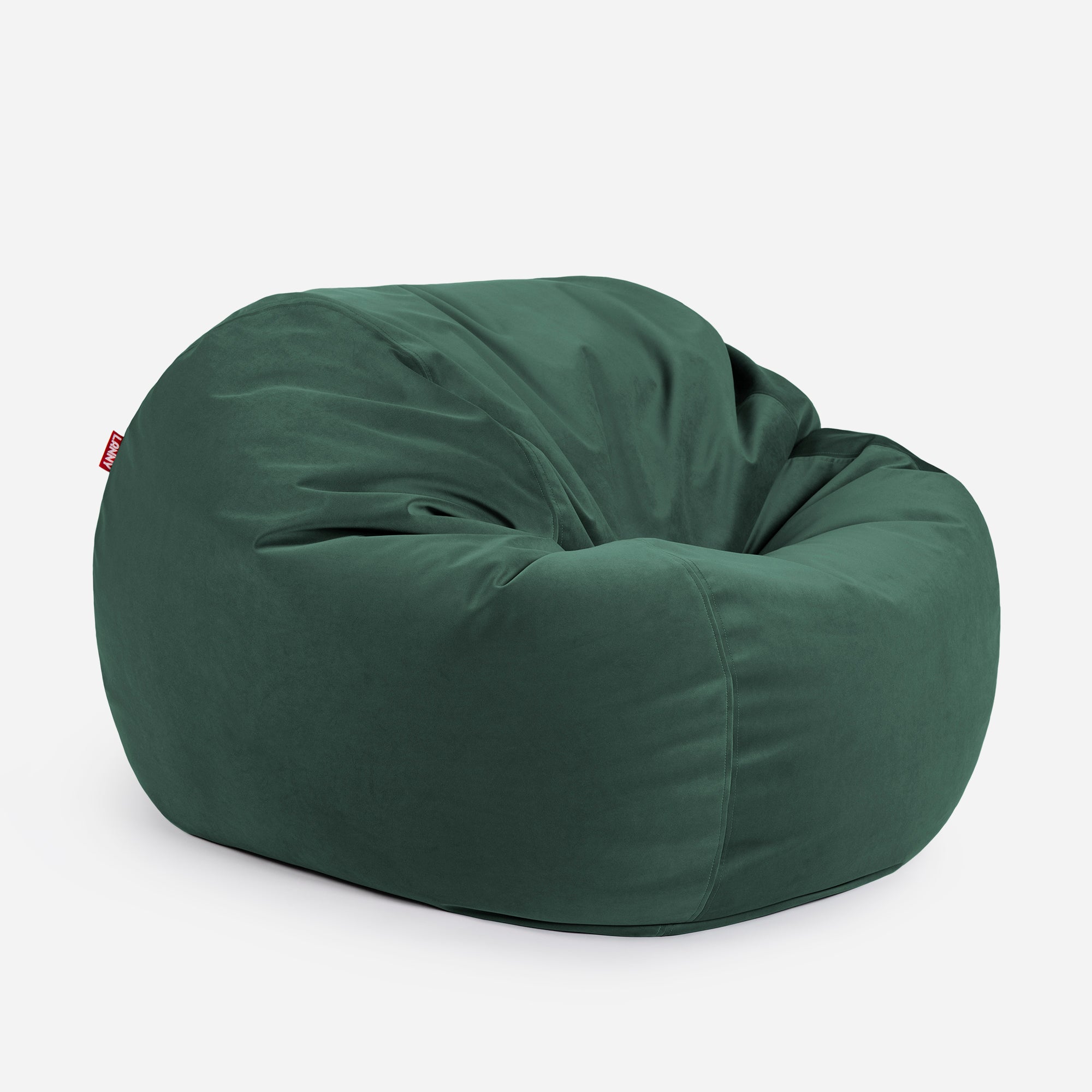 Sphere Large Velvet Green Bean bag