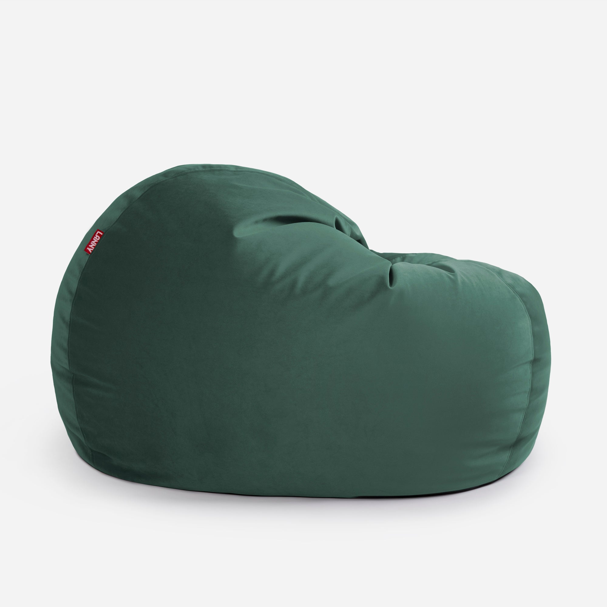 Sphere Large Velvet Green Bean bag