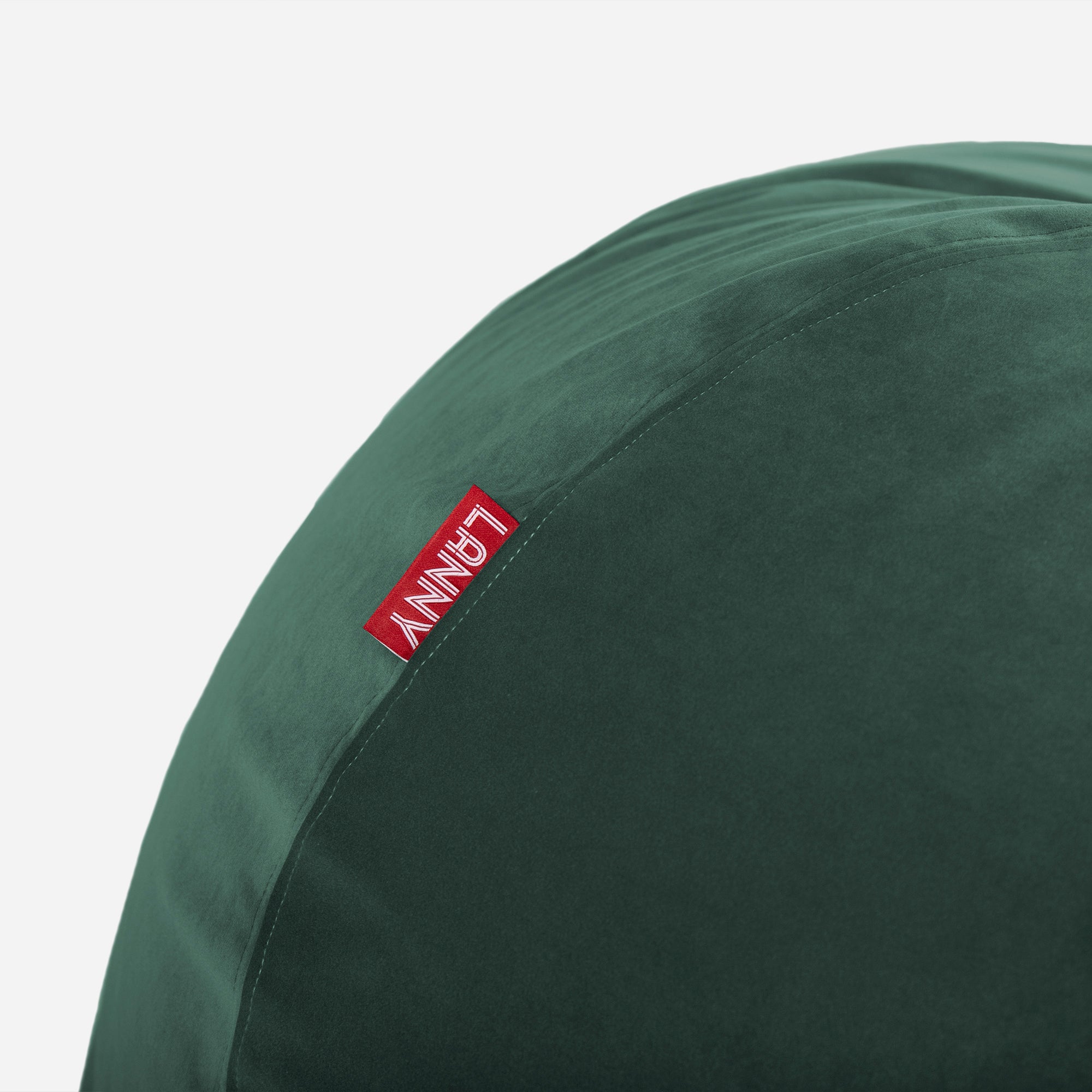 Sphere Large Velvet Green Bean bag