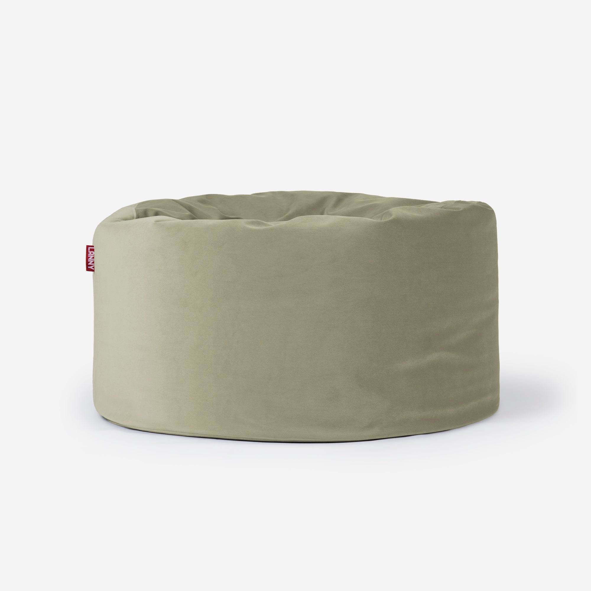 Original Medium Velvet Khaki Bean Bag