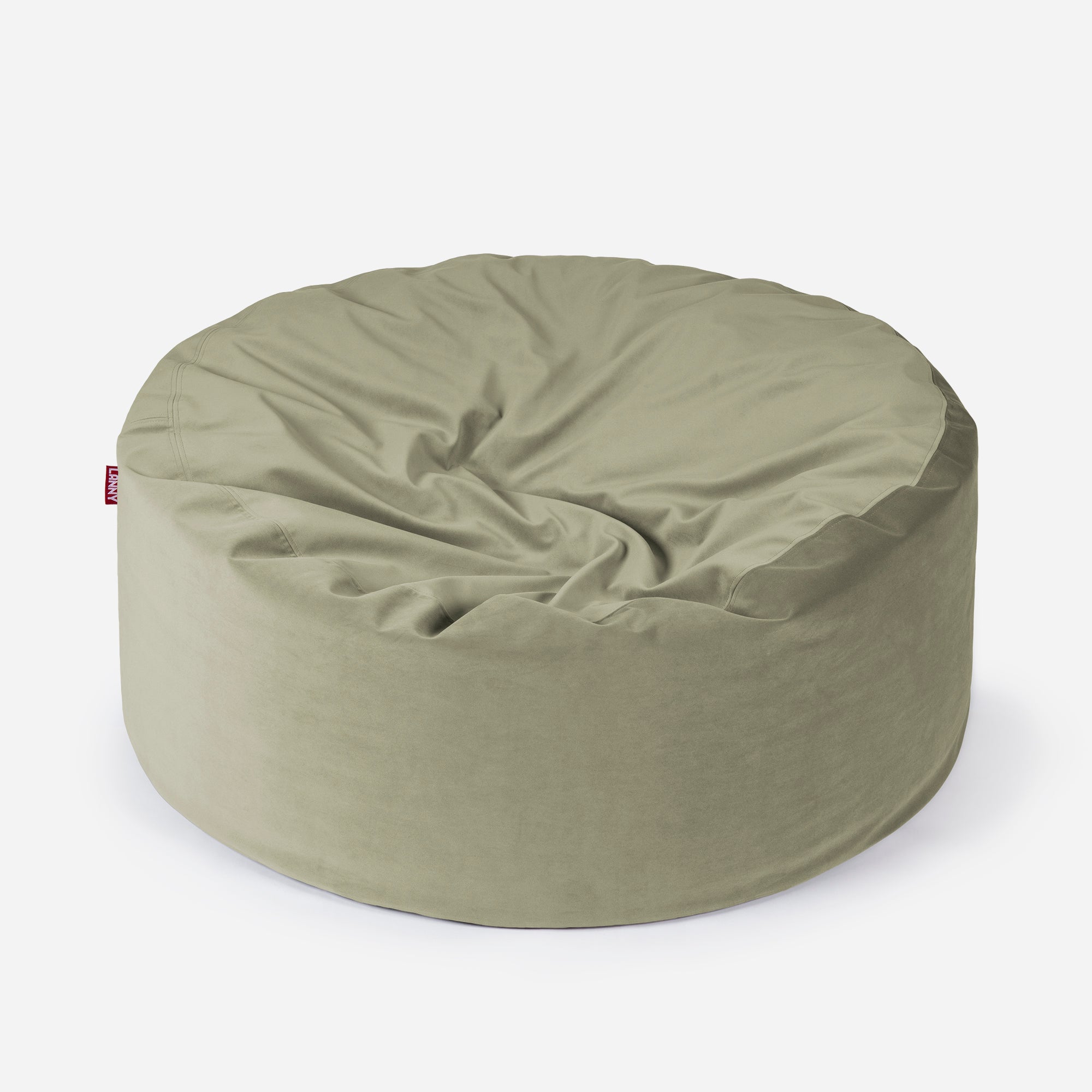 Large Original Velvet Khaki Bean Bag