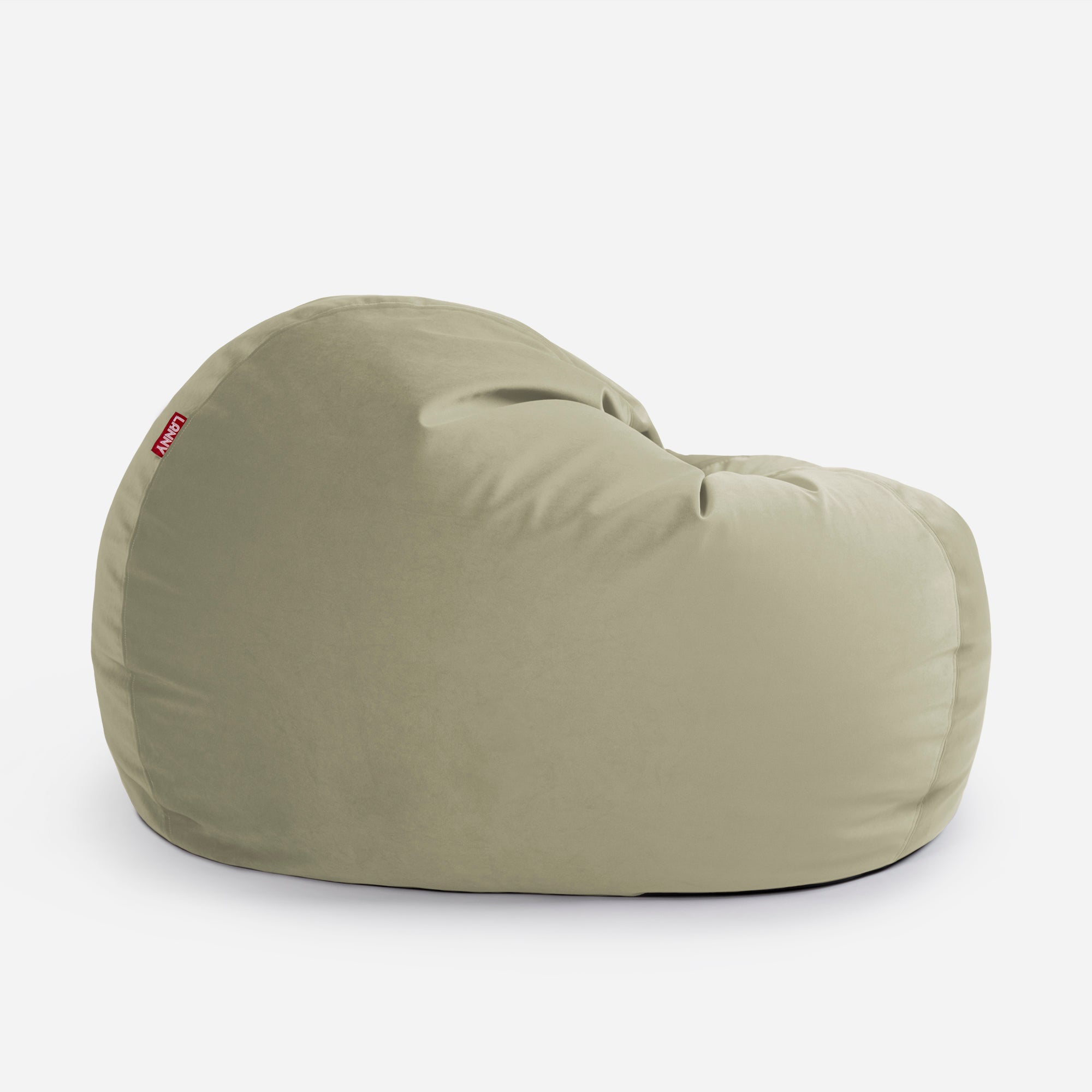 Sphere Velvet Khaki Bean bag