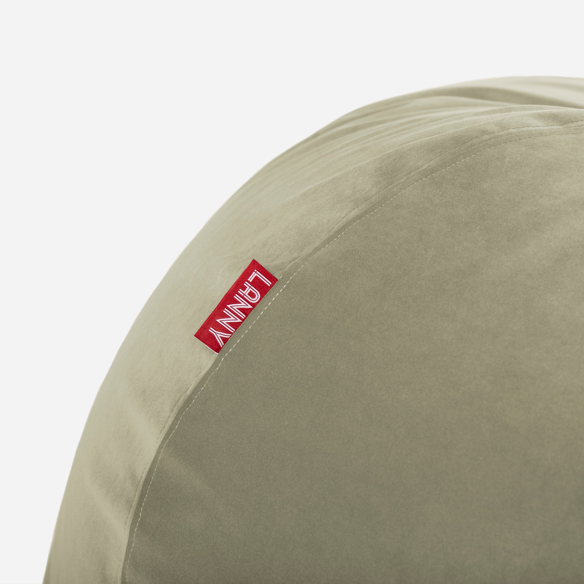 Sphere Velvet Khaki Bean bag