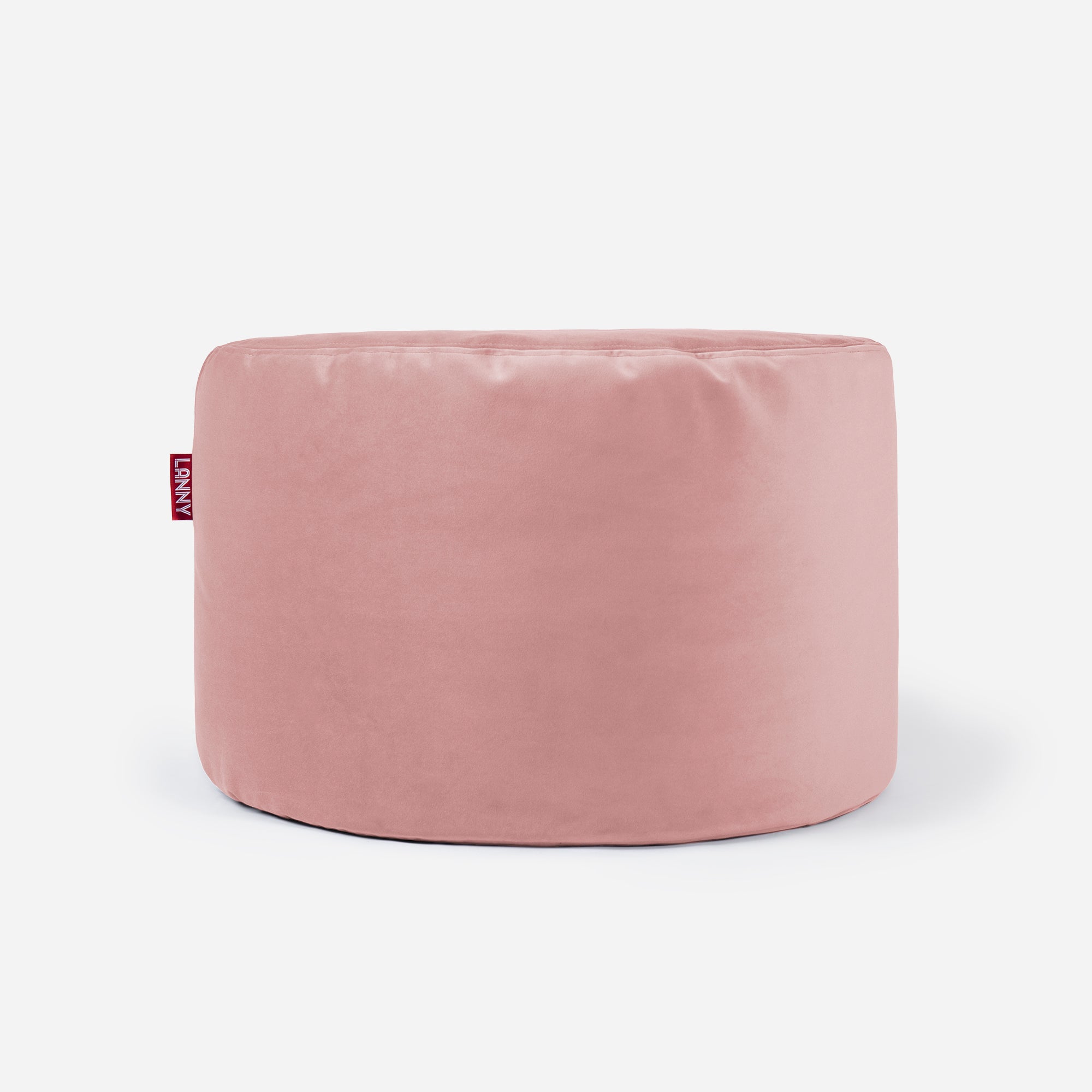 Medium Velvet Pink Pouf