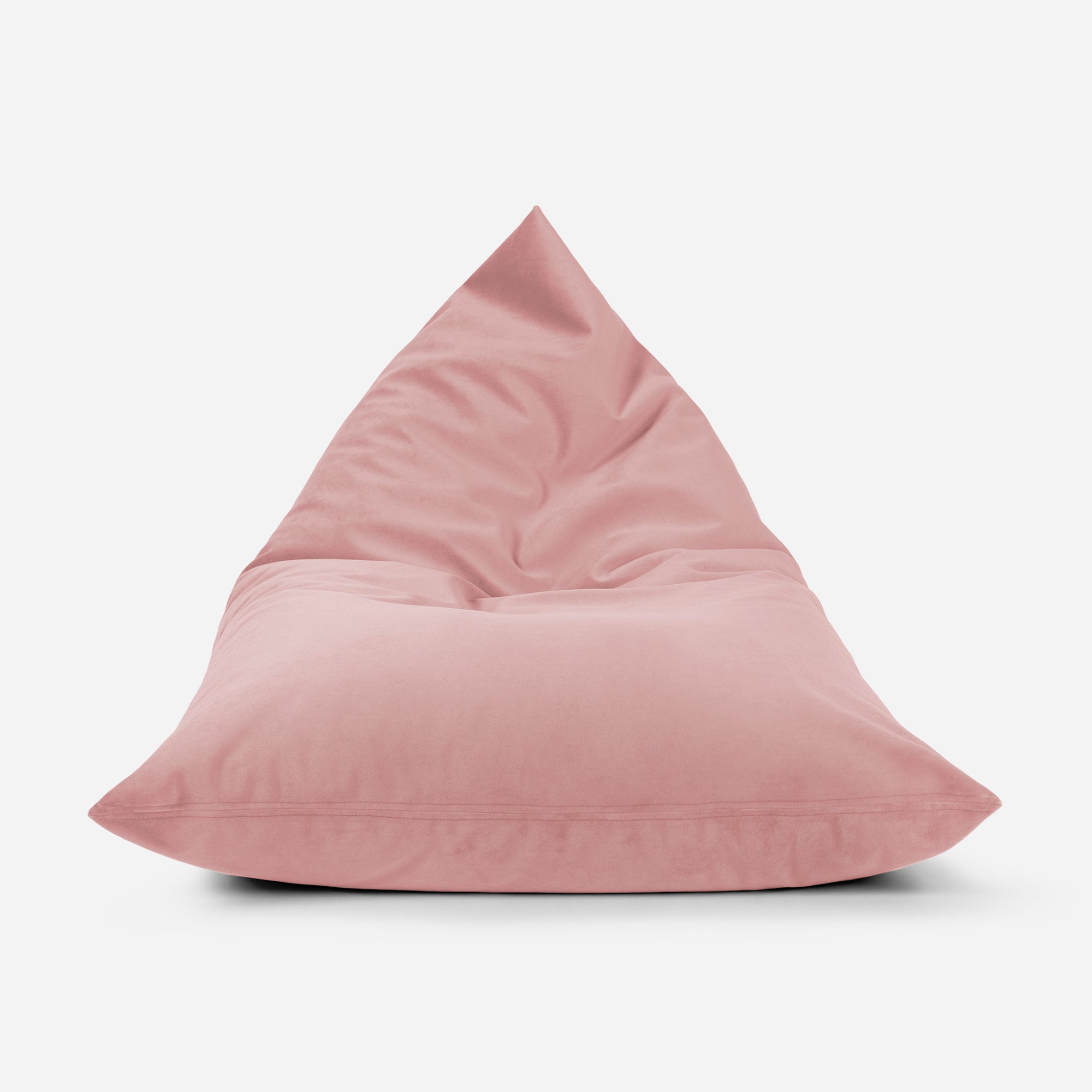 Slim Velvet Pink Bean bag