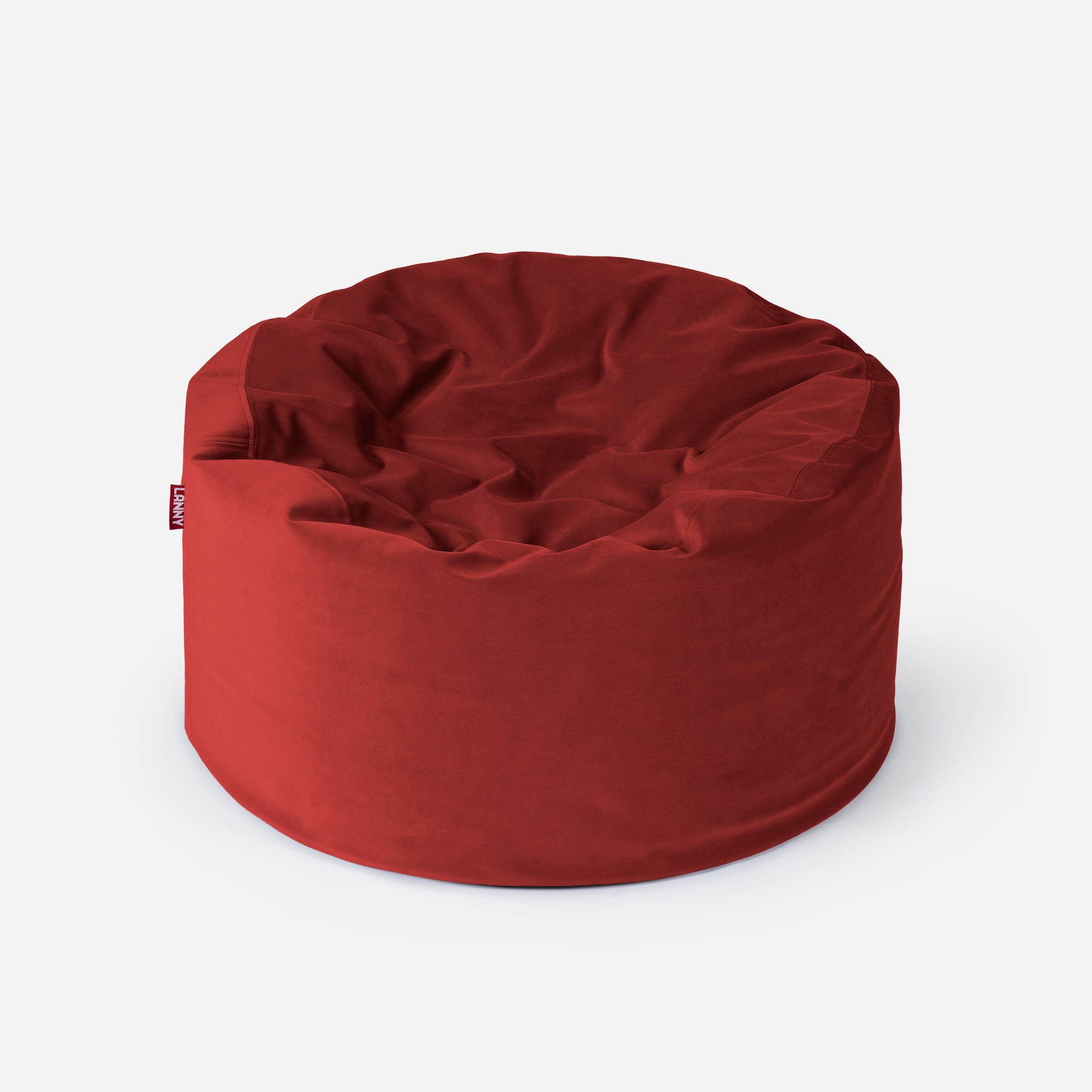 Original Medium Velvet Red Bean bag