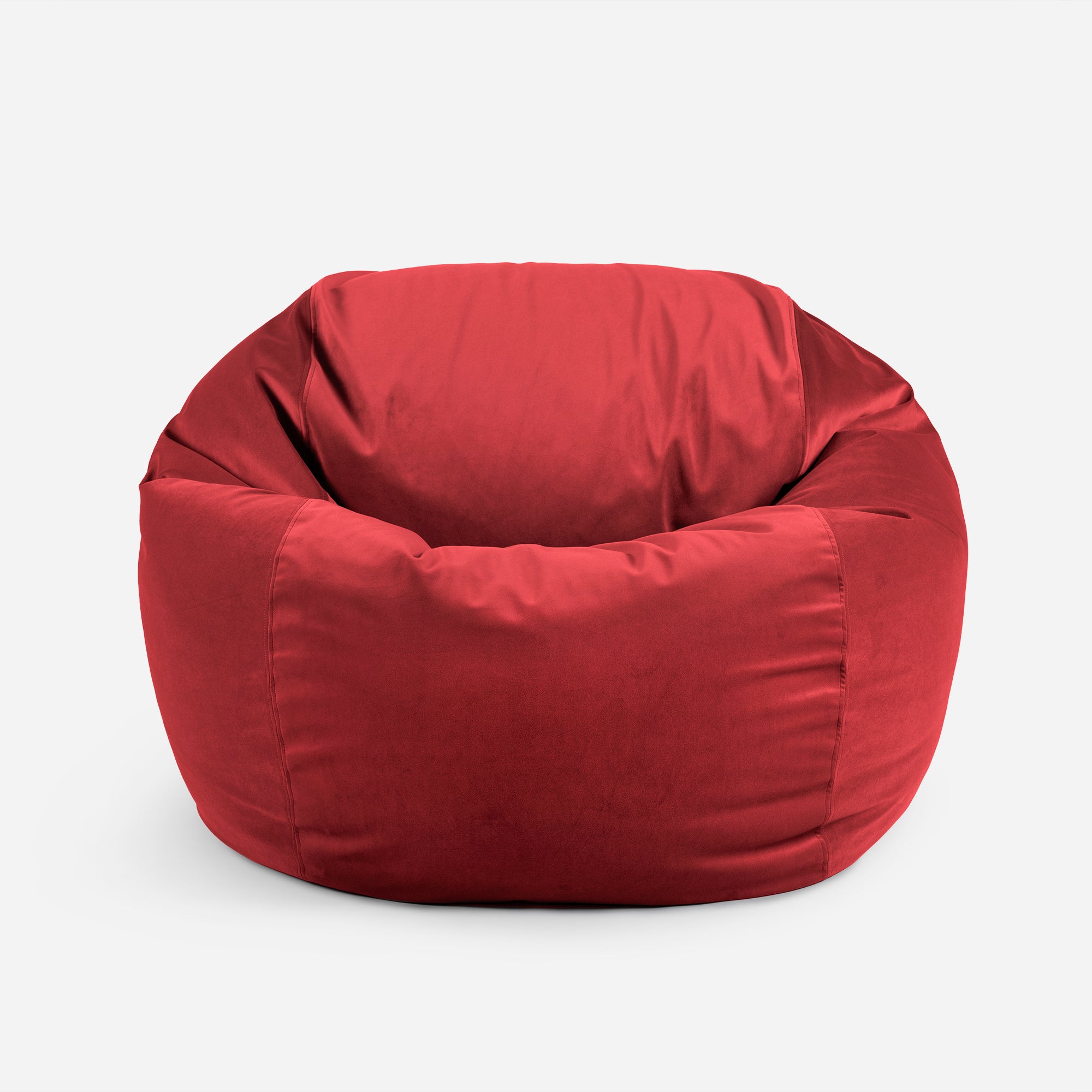 Sphere Velvet Red Bean bag