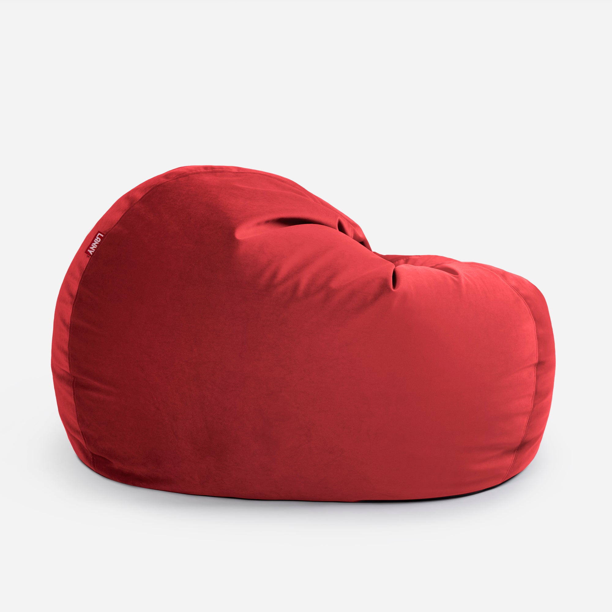 Sphere Velvet Red Bean bag