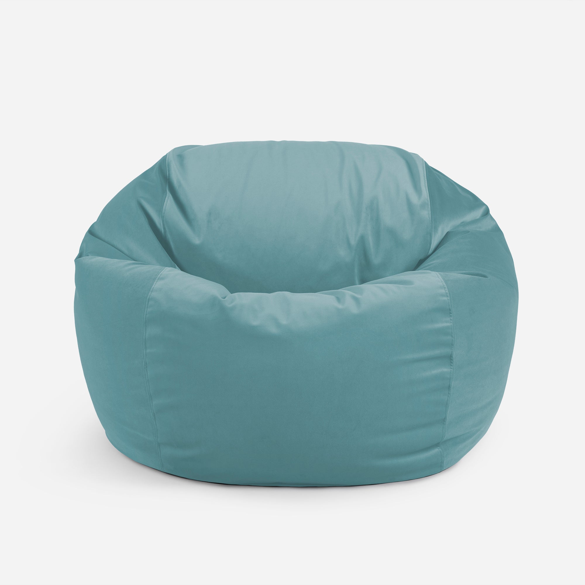 Sphere Large Velvet Turquoise Bean bag