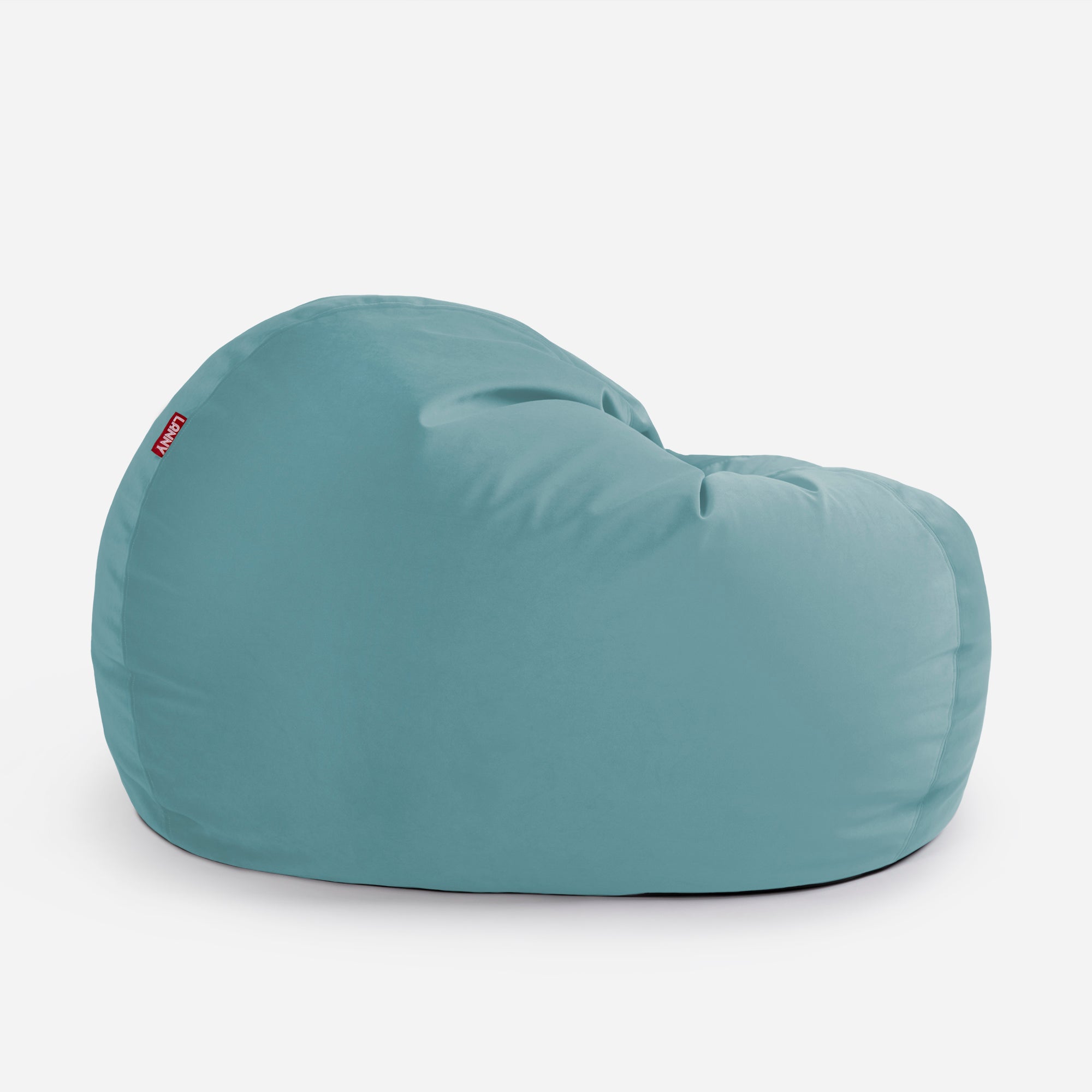 Sphere Large Velvet Turquoise Bean bag